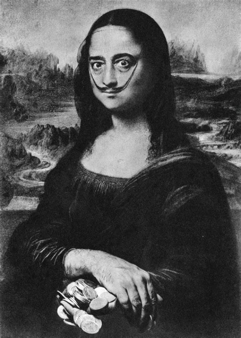 salvador dali mona lisa